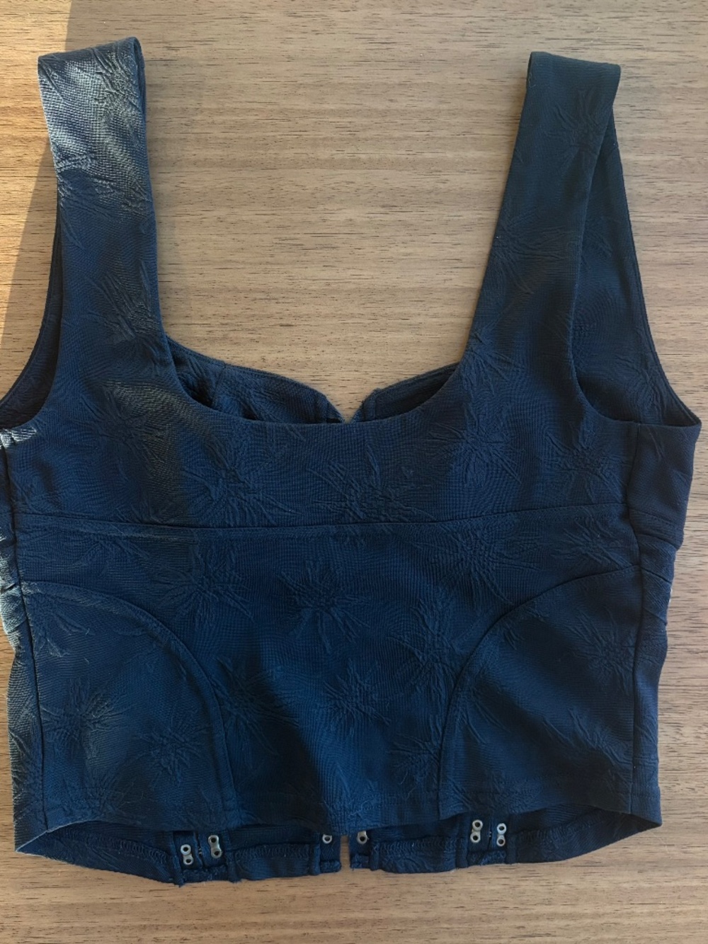 Free People Corset Top “Don’t Look Back” Black | M - Picture 3 of 4
